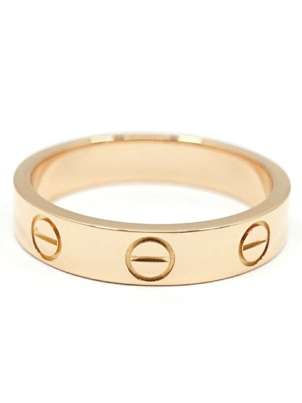 Cartier 18k Pink Gold Love Ring SM Small